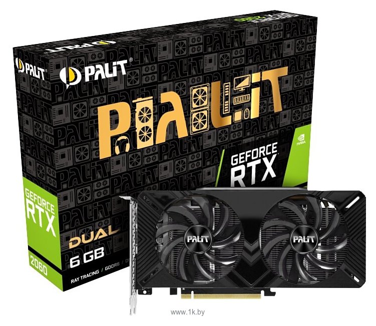 Фотографии Palit GeForce RTX 2060 Dual 6GB (NE62060018J9-1160A-1)