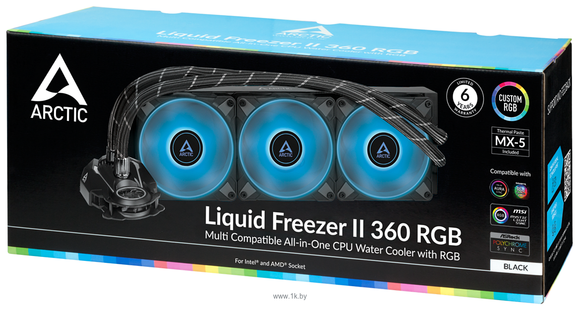 Фотографии Arctic Liquid Freezer II 360 RGB ACFRE00097A