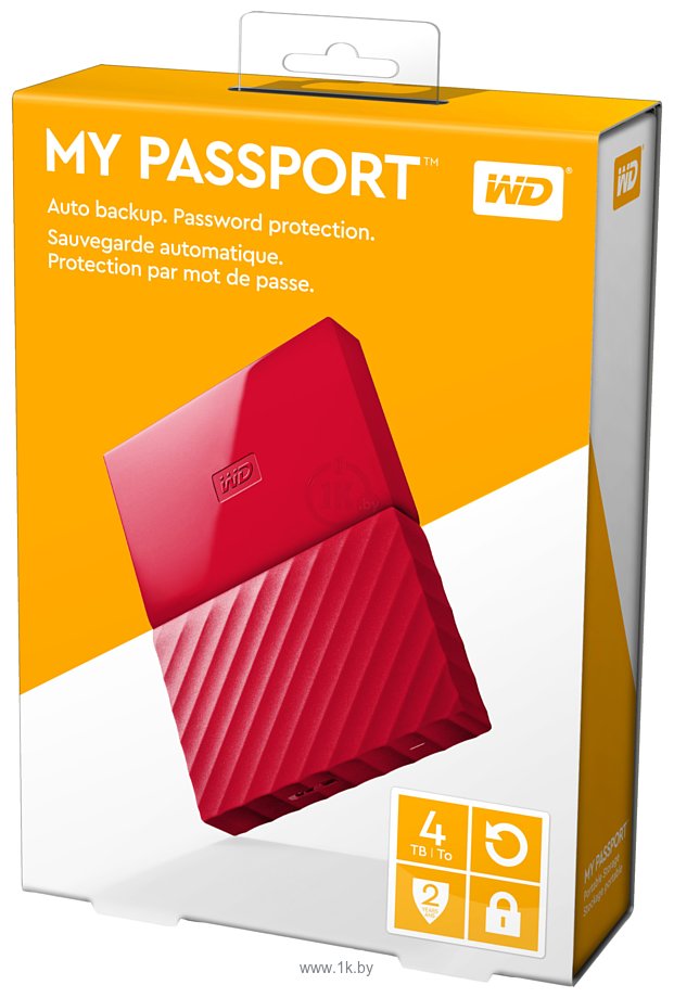 Фотографии Western Digital My Passport 4TB (WDBYFT0040BRD)
