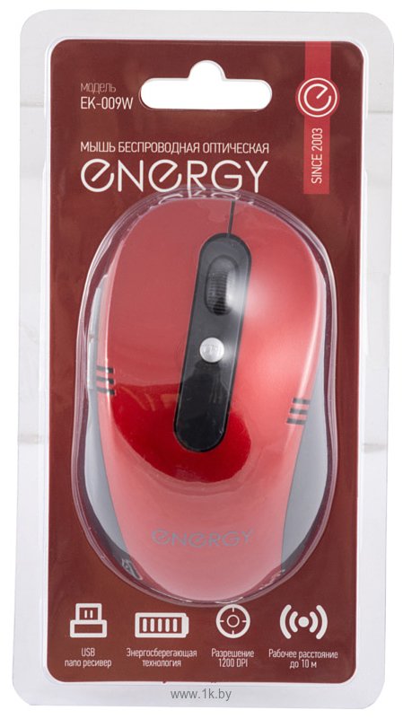 Фотографии Energy EK-009W black/red