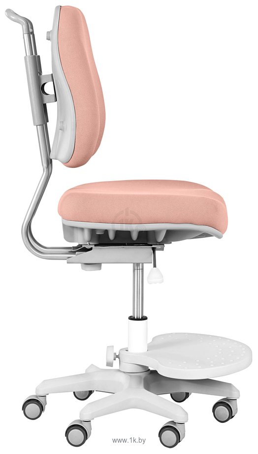 Фотографии Anatomica Study-100 Lux + органайзер со светло-розовым креслом Ragenta (клен/серый)