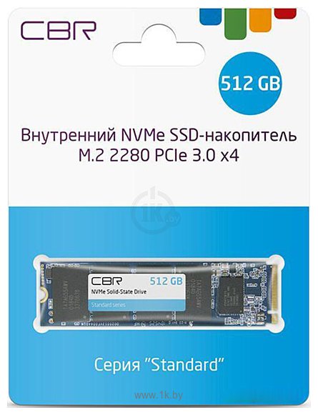 Фотографии CBR Standard 512GB SSD-512GB-M.2-ST22