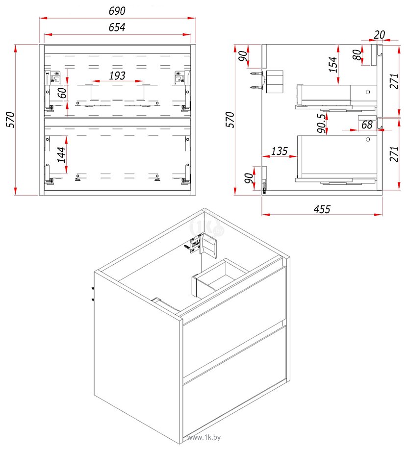 Фотографии ЗОВ  Парма 70 P70LWP0MWMC1B-OL70 (белый матовый)