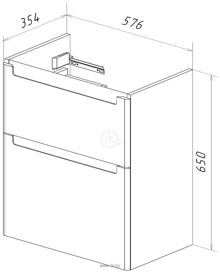 Фотографии Lemark Buno 60 LM04B60T (белый глянец)