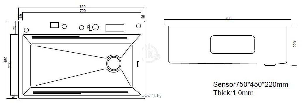 Фотографии ARFEKA Sensor ECO AR 750x450 