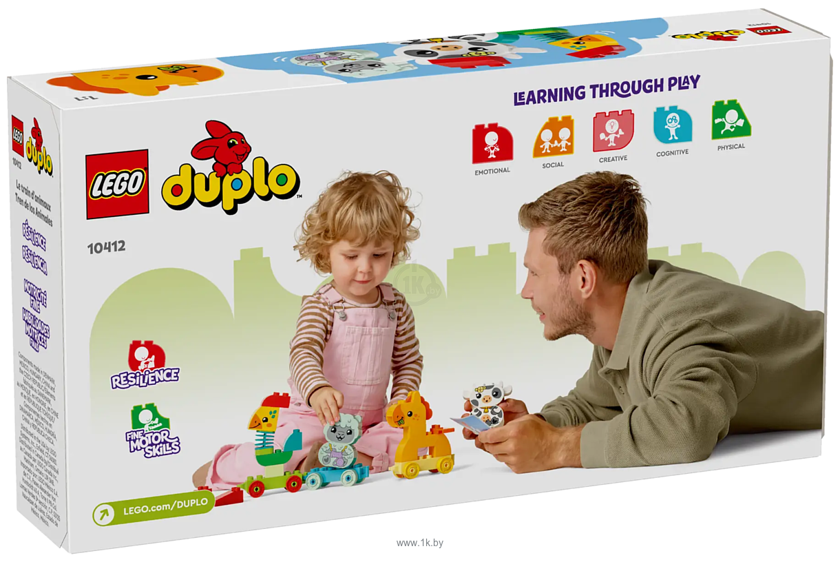 Фотографии LEGO Duplo 10412 Поезд с животными