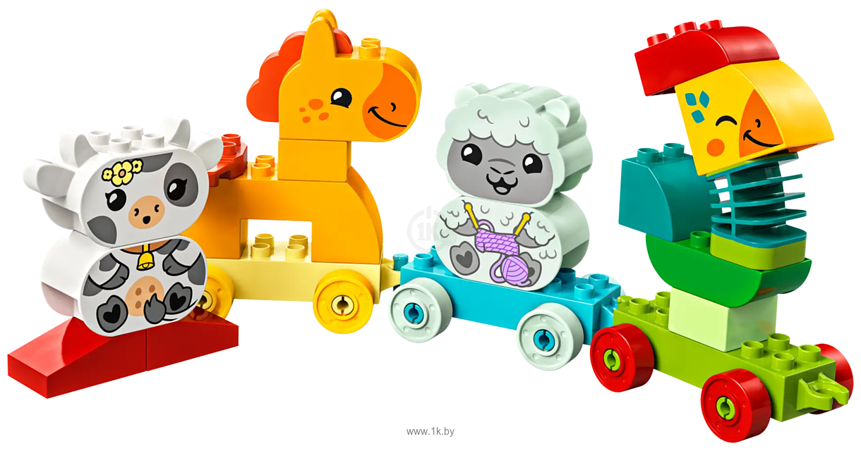 Фотографии LEGO Duplo 10412 Поезд с животными