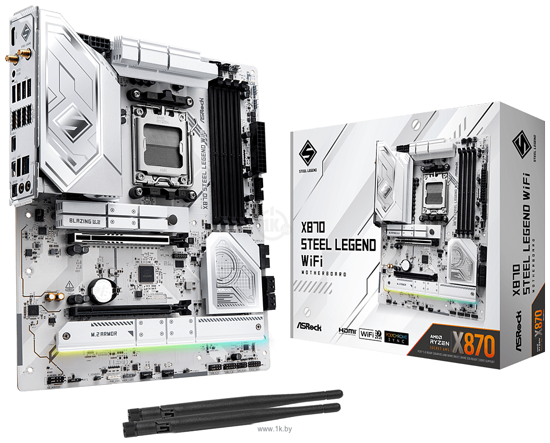 Фотографии ASRock X870 Steel Legend WiFi