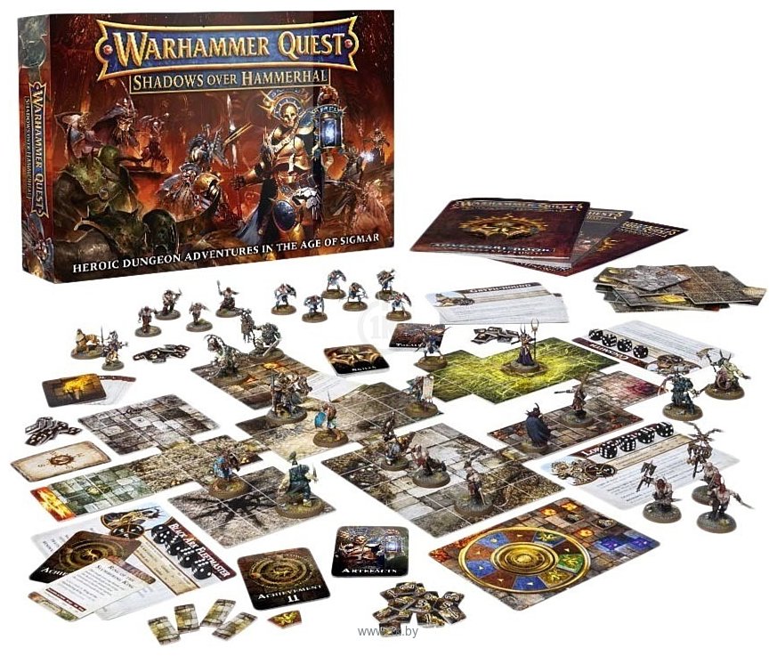 Фотографии Games Workshop Warhammer Quest: Shadows Over Hammerhal