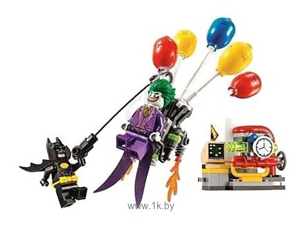Фотографии BELA Batleader 10626 Побег Джокера на воздушном шаре