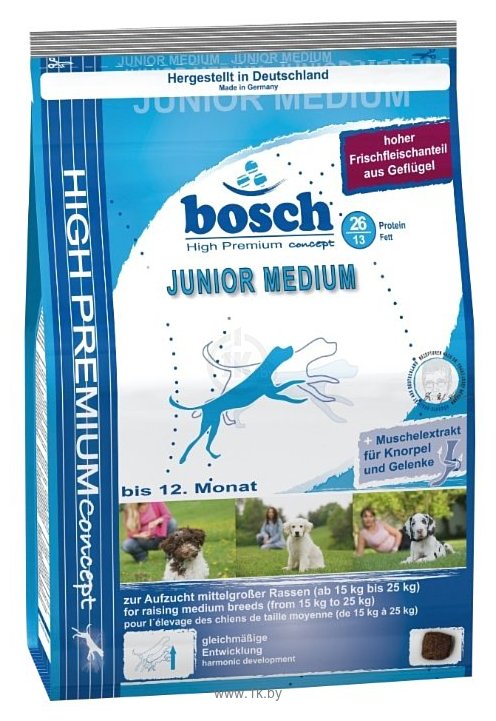 Фотографии Bosch (3 кг) Junior Medium