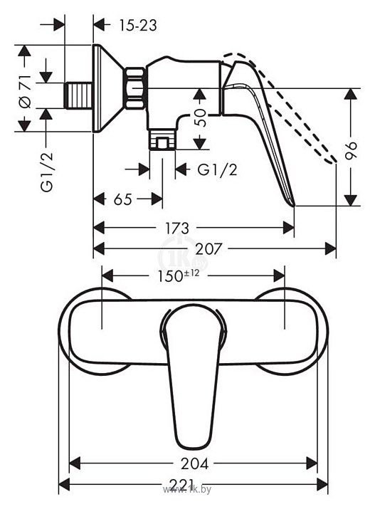 Фотографии hansgrohe Novus 71060000