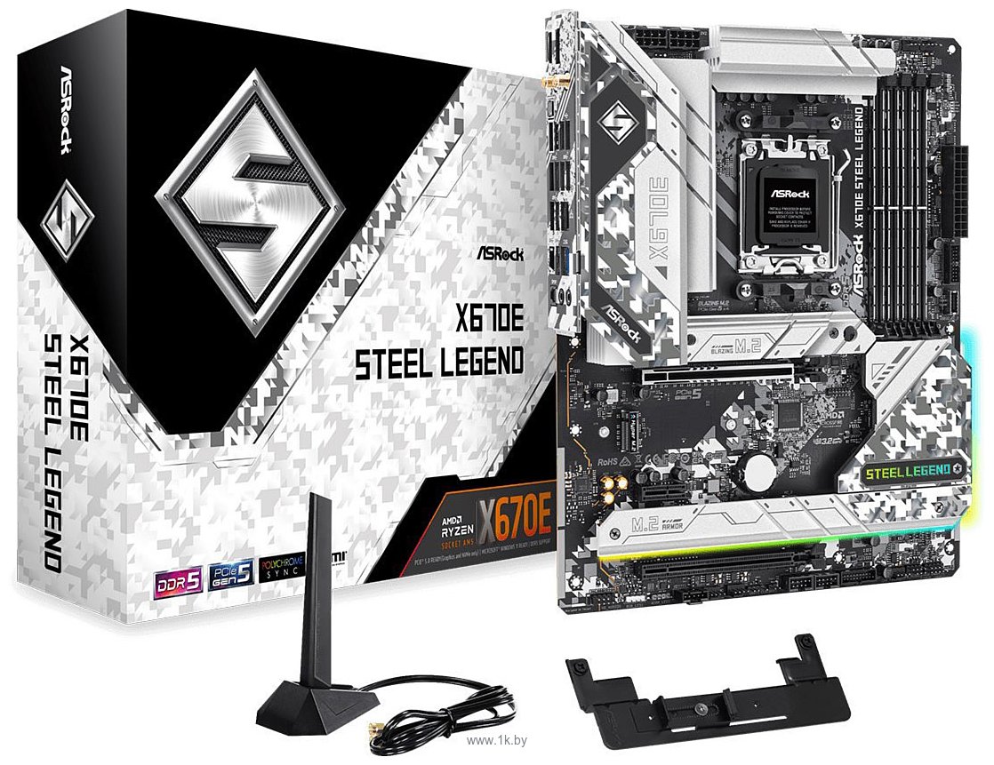 Фотографии ASRock X670E Steel Legend