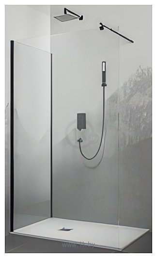 Фотографии RGW WA-005-1B 100x110 (черный/прозрачное стекло) Фотографии RGW WA-005-1B 100x110 (черный/прозрачное стекло)