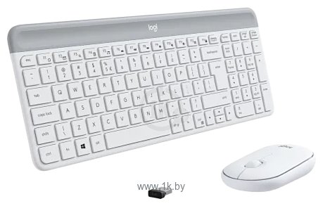 Фотографии Logitech MK470 Slim Wireless Combo White (нет кириллицы)