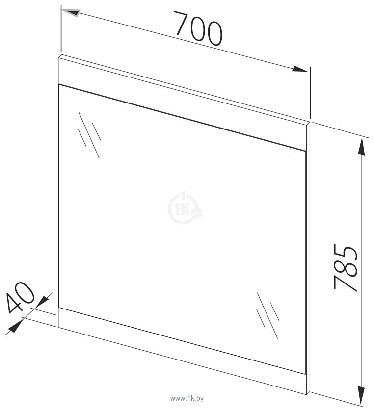 Фотографии Aquaform  Decora 70 (бордовый) (0409-542511)