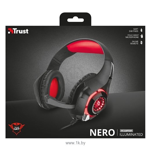 Фотографии Trust GXT 313 Nero Illuminated Gaming Headset