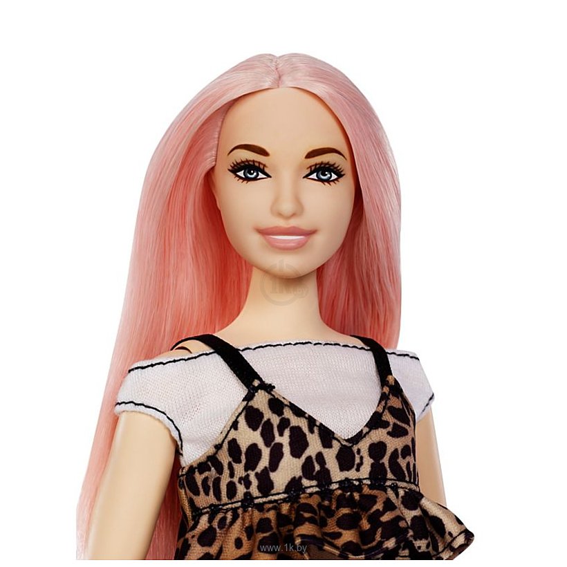 Фотографии Barbie Fashionistas Doll - Curvy with Pink Hair FXL49