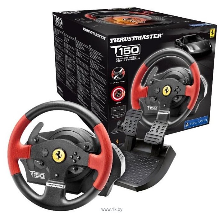 Фотографии Thrustmaster T150 Ferrari Wheel Force