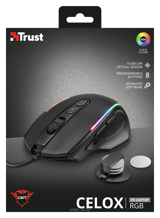 Фотографии Trust GXT 165 Celox RGB