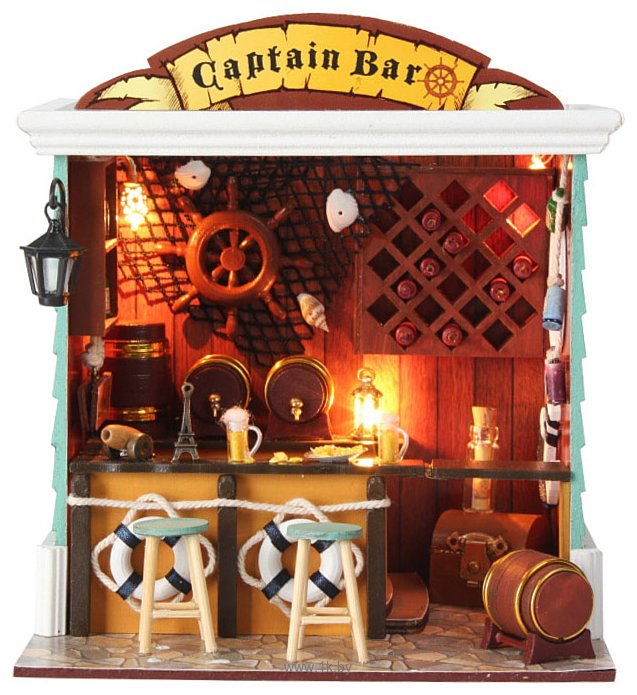 Фотографии Hobby Day DIY Mini House Captain Bar (C004)