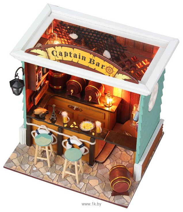 Фотографии Hobby Day DIY Mini House Captain Bar (C004)