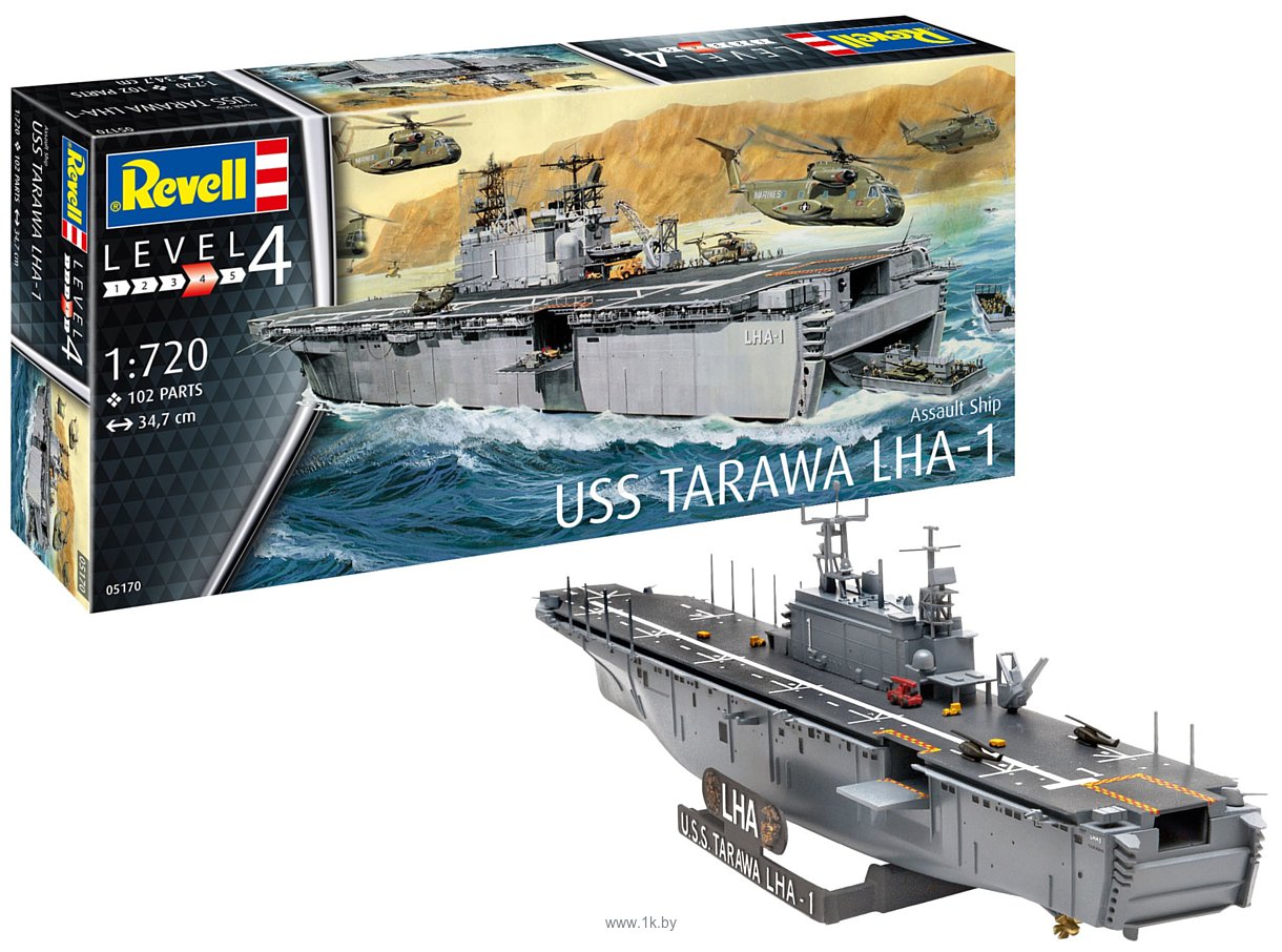 Фотографии Revell 05170 Assault Ship USS Tarawa LHA-1