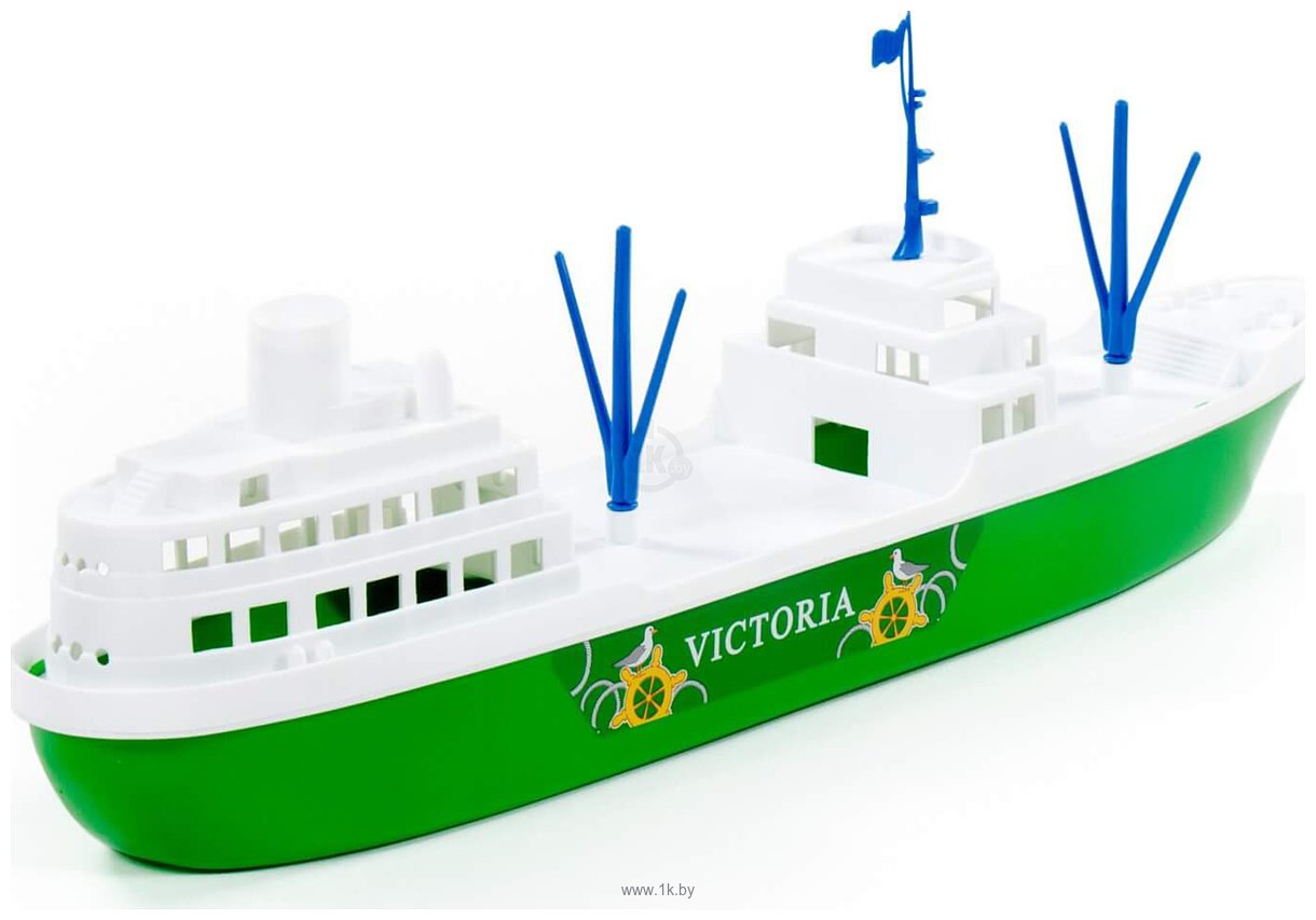 Фотографии Полесье Корабль Виктория 56399 (зеленый/белый)