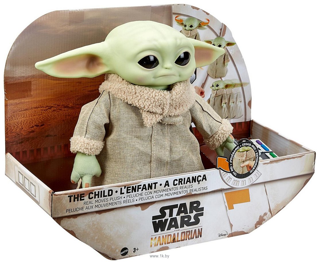 Фотографии Mattel Star Wars Малыш Мандалорец GWD87