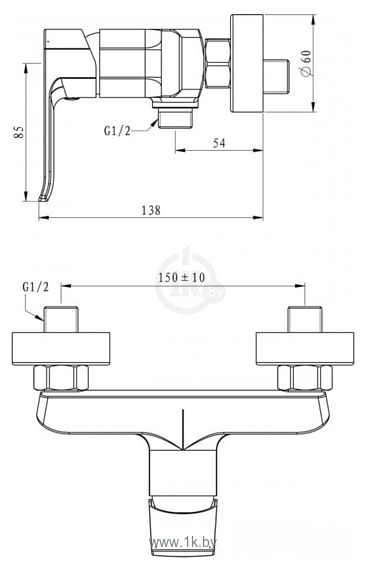 Фотографии BelBagno Disco DIS-ESDM-CRM