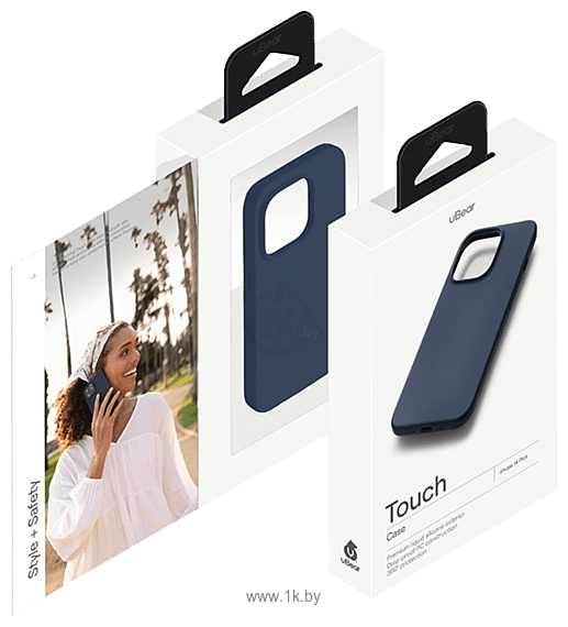 Фотографии uBear Touch Case для iPhone 14 Plus (темно-синий)