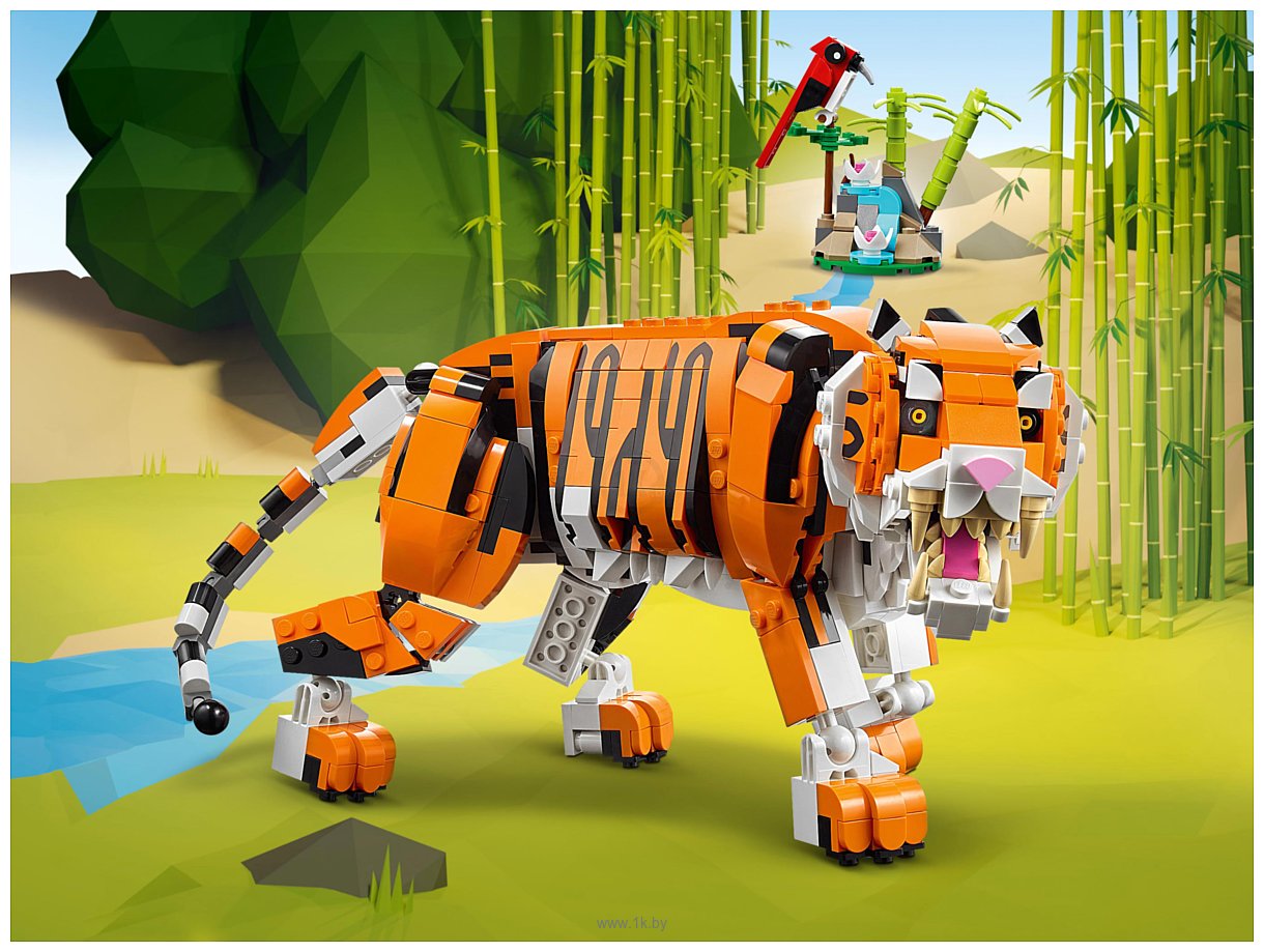 Фотографии LEGO Creator 31129 Величественный тигр