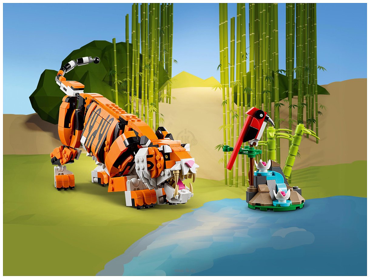 Фотографии LEGO Creator 31129 Величественный тигр