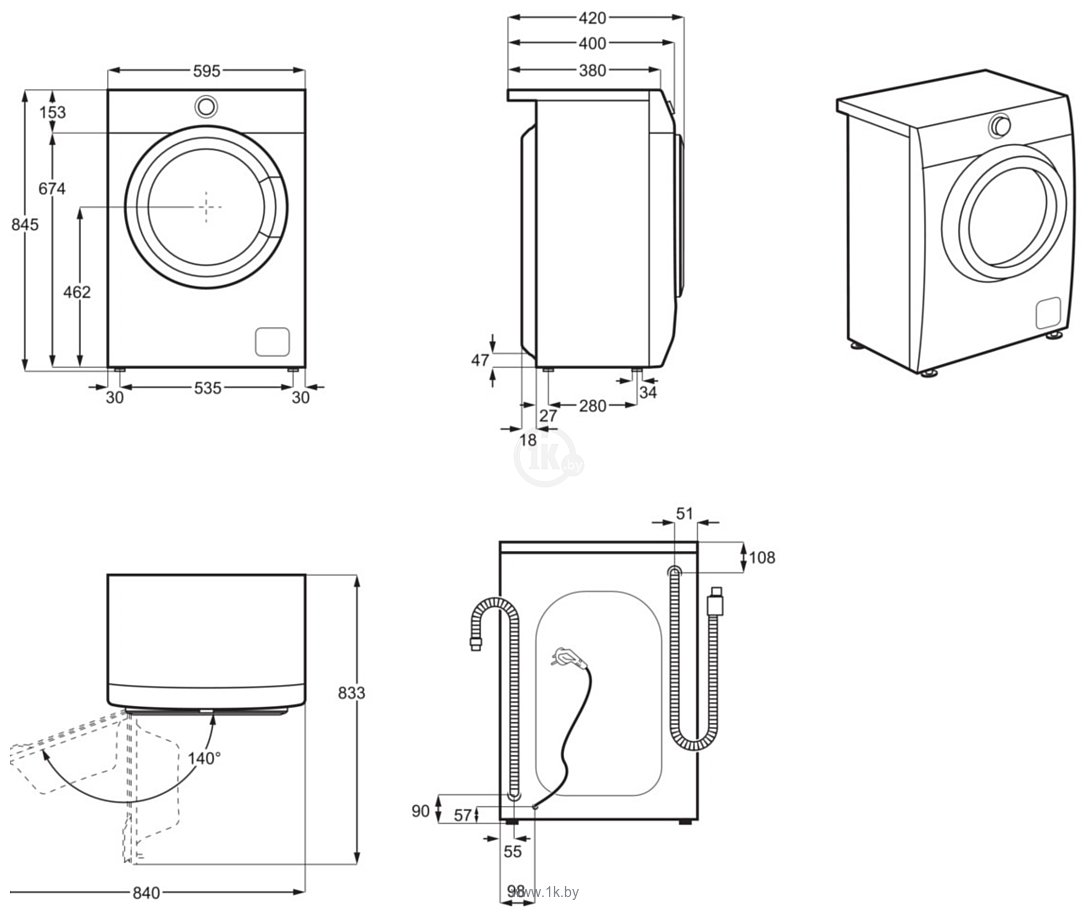 Фотографии Electrolux EW6SN406WI