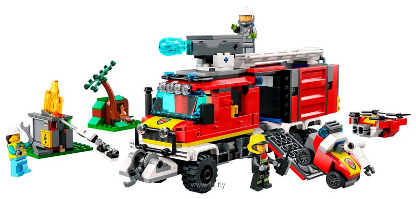 Фотографии LEGO City 60374 Машина пожарного расчета