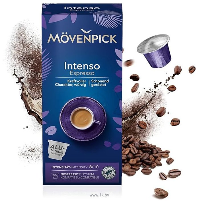 Фотографии Movenpick Green Cap Intenso Espresso 10 шт