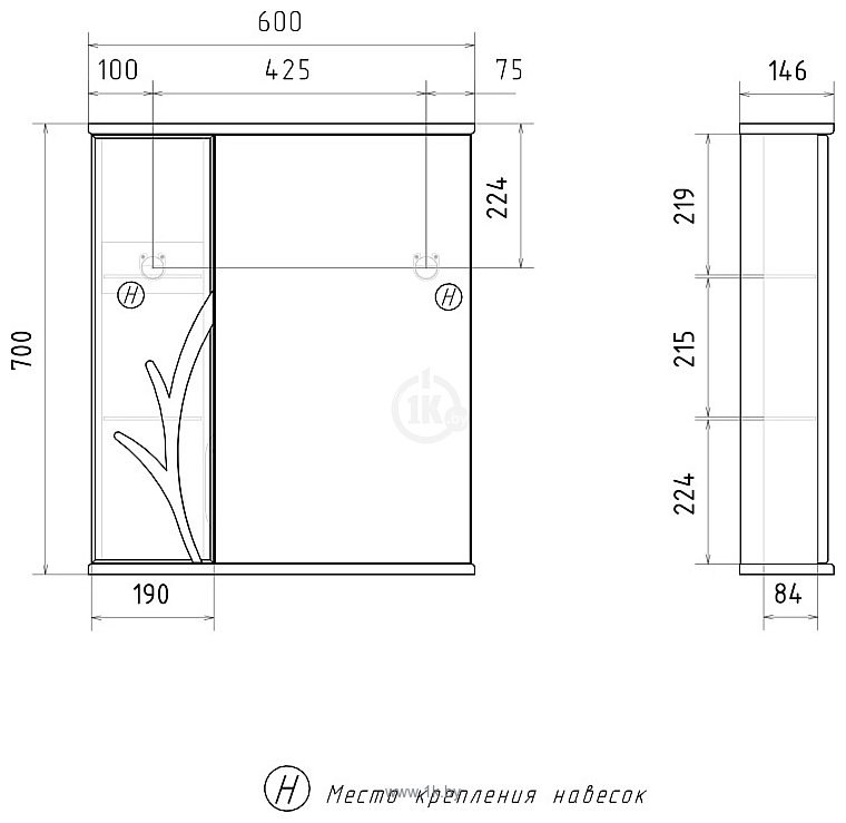 Фотографии Volna  Adel 60 L