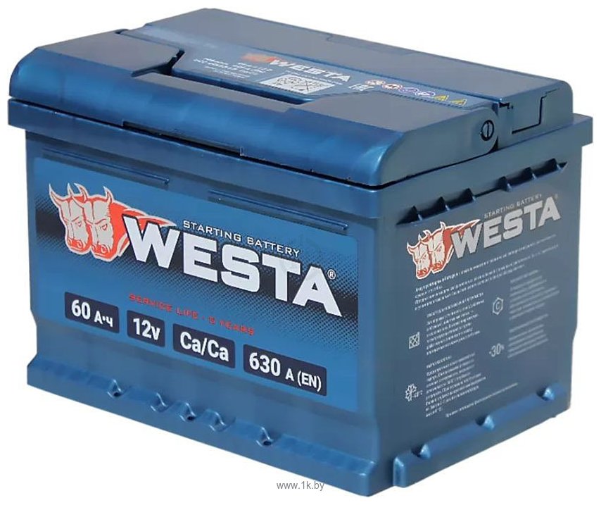 Фотографии Westa 6СТ-60 VLR Euro низкий (60Ah)