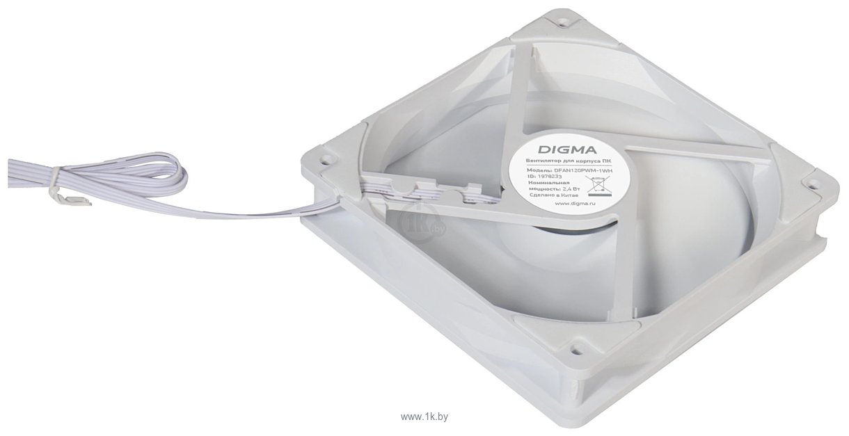 Фотографии Digma DFAN120PWM-1WH