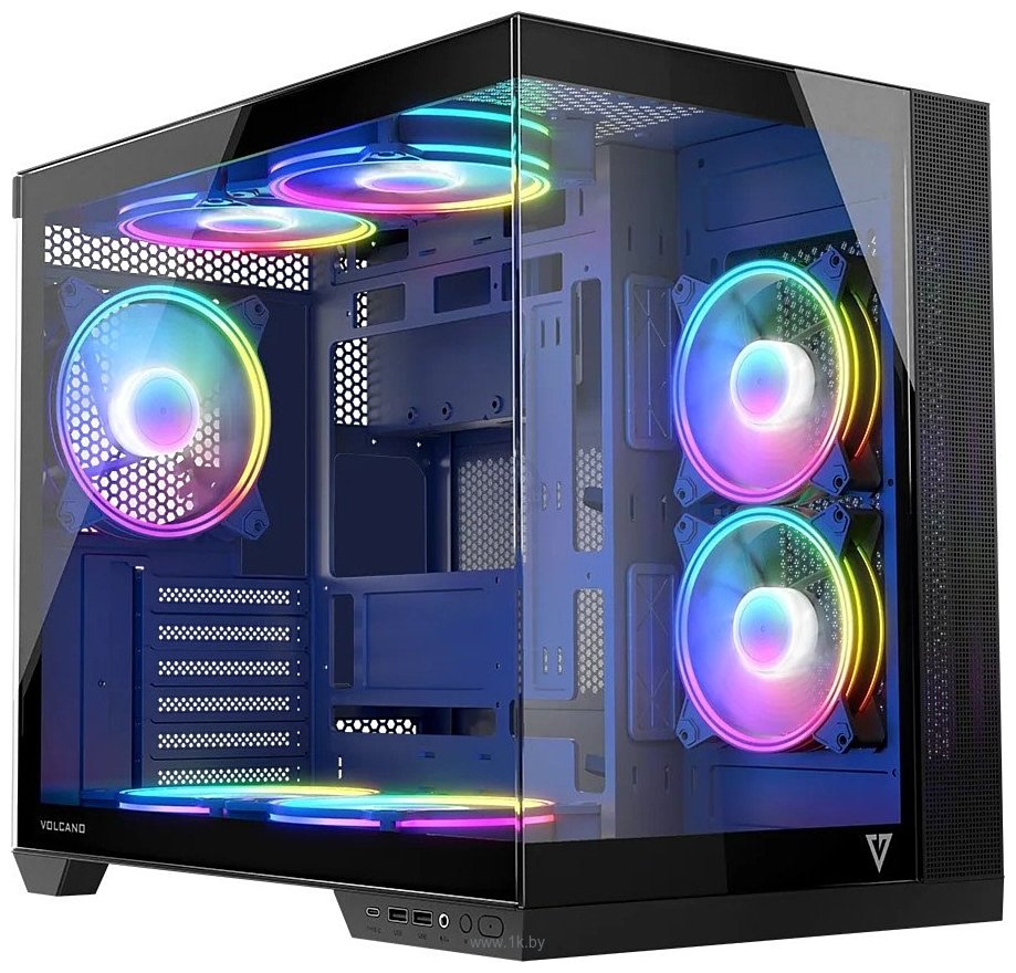 Фотографии MODECOM Volcano Panorama Apex ARGB 7F Midi (темно-серый)