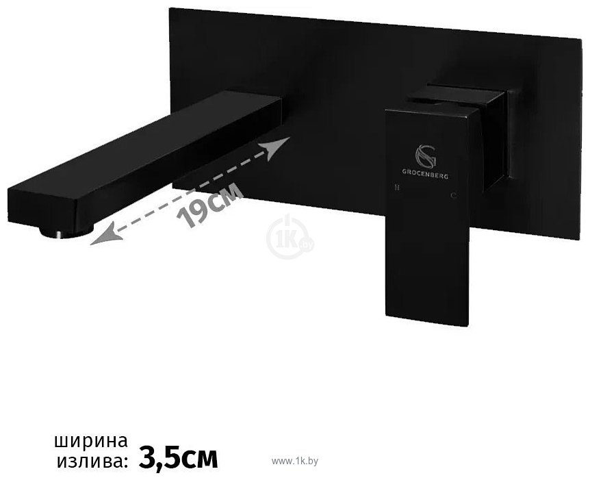 Фотографии Grocenberg GB588 (черный матовый)