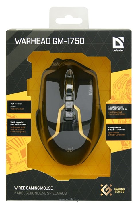 Фотографии Defender Warhead GM-1750 black USB