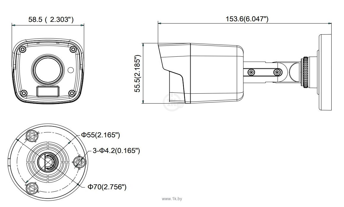 Фотографии HiWatch DS-T300 (3.6мм)