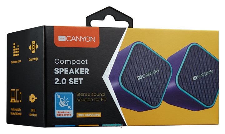 Фотографии Canyon Compact Stereo Speaker