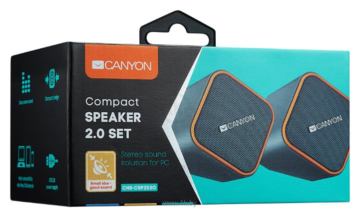 Фотографии Canyon Compact Stereo Speaker