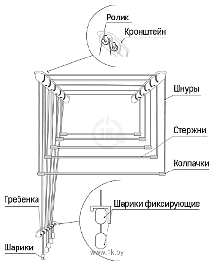 Фотографии ЛДН Лиана-Люкс 120 (белый)