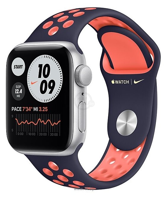 Фотографии Apple Watch SE GPS 40mm Aluminum Case with Nike Sport Band