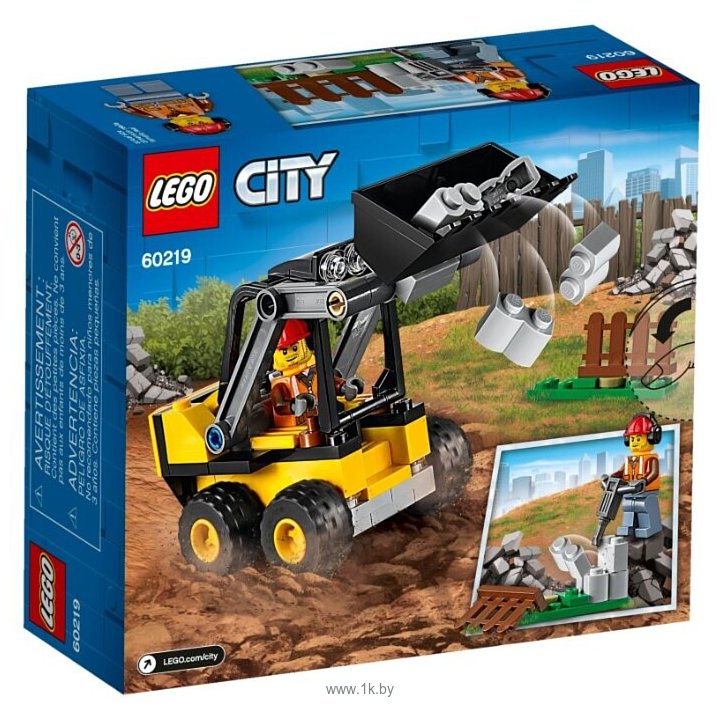 Фотографии LEGO City 60219 Строительный погрузчик