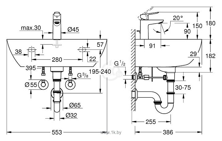 Фотографии Grohe Bau Ceramic 39471000