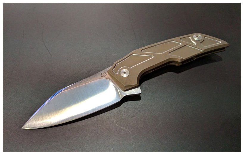 Фотографии Fox Knives Phoenix M390 (титан, коричневый)